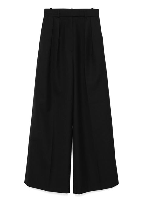 pantaloni lou donna neri ANINE BING | A-03-10389BLK26